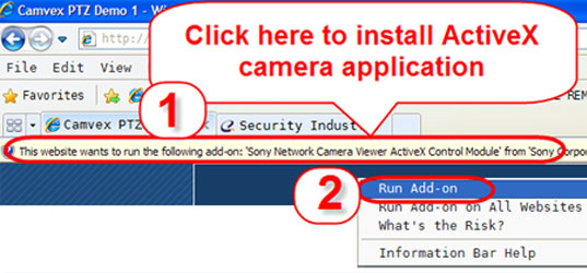 ActiveX Installation