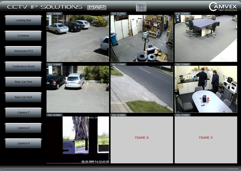 Video Surveillance Software CAMVEX